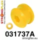031737A: Front lower arm bush (E46 wishbone) SPORT Yellow