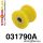 031790A: Rear anti roll bar link to arm bush SPORT Yellow