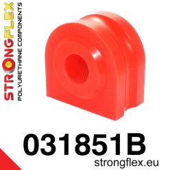 031851B: Front / rear anti roll bar bush 13,5mm Red