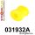 031932A: Shift arm - front bush (oval) 19mm SPORT Yellow