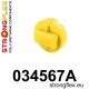 034567A: Jack pad adaptor Yellow