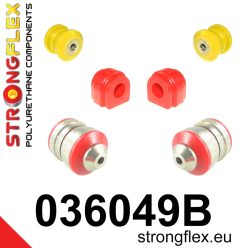   Strongflex BMW 1-es F20, F21 (2011–2019) RWD Első Futómű Szilent Szett – 036049B_20mm