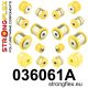 036061A: Rear suspension bush kit SPORT