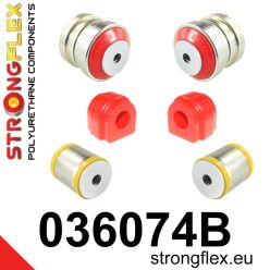   Strongflex BMW 1-es F20, F21 (2011–2019) XDrive Első Futómű Szilent Szett – 036074B_20mm