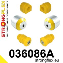   Strongflex BMW 1-es E81, E82, E87, E88 (2004–2013) Első Futómű Szilent Szett SPORT – 036086A_21mm