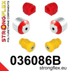   Strongflex BMW 1-es E81, E82, E87, E88 (2004–2013) Első Futómű Szilent Szett – 036086B_21mm