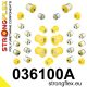 036100A: Full suspension polyurethane bush kit SPORT