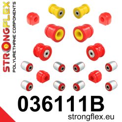 036111B: Full suspension polyurethane bush kit