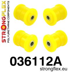   036112A: Rear lower trailing arm bush kit SPORT 10mm 12mm Yellow