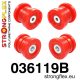 036119B: Rear beam mounting bushes kit