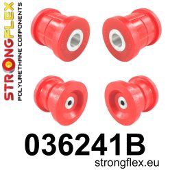 036241B: Rear subframe bush kit Red