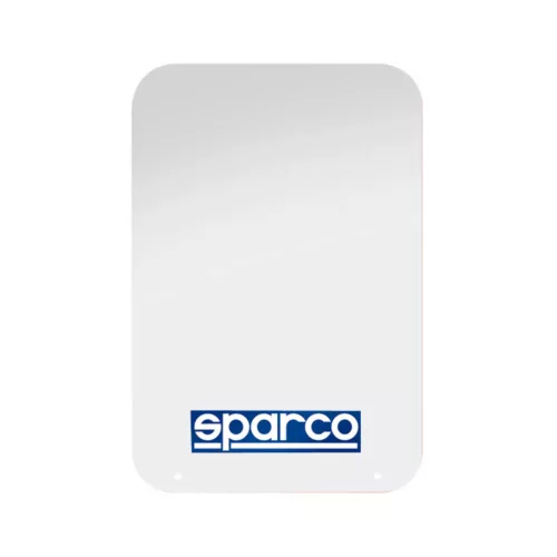 Sparco univerzális sárfogó gumi pár – Fehér - 03791
