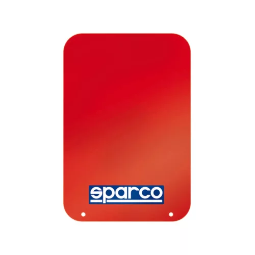 Sparco univerzális sárfogó gumi pár – Piros - 03791RS