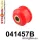 041457B: Front wishbone rear bush Red