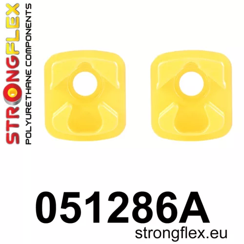 051286A: Engine mount rear lower inserts SPORT Yellow