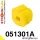 051301A: Front anti roll bar mounting SPORT 22mm Yellow