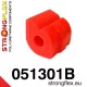 051301B: Front anti roll bar mounting 19mm Black