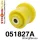 051827A: Rear beam bush SPORT Yellow