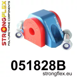 051828B: Front control arm - rear bush Red