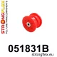 051831B: Lower engine mount 65mm Red