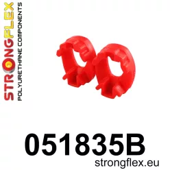 051835B: Rear lower engine mount insert Red