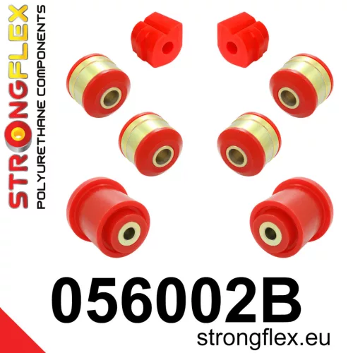 056002B: Front suspension and ream beam bush kit 22mm Black
