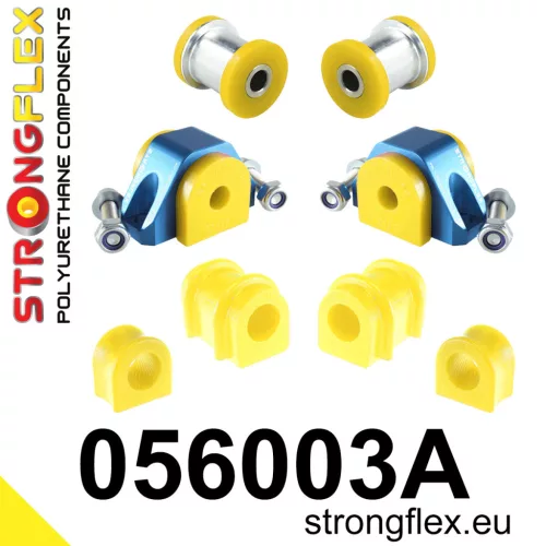 056003A: Front suspension bush kit SPORT 21mm Yellow
