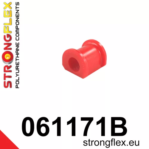 061171B: Front anti roll bar - inner bush 18mm Red