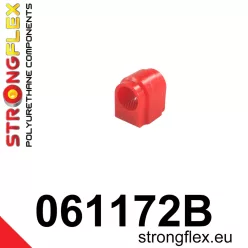 061172B: Front anti roll bar - outer bush 18mm Red