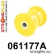 061177A: Rear suspension front spring bush SPORT Yellow