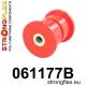 061177B: Rear suspension front spring bush Red