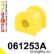 061253A: Front anti roll bar bush SPORT 22mm Yellow
