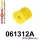 061312A: Front anti roll bar end link bush SPORT Yellow