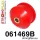 061469B: Front wishbone rear bush Red