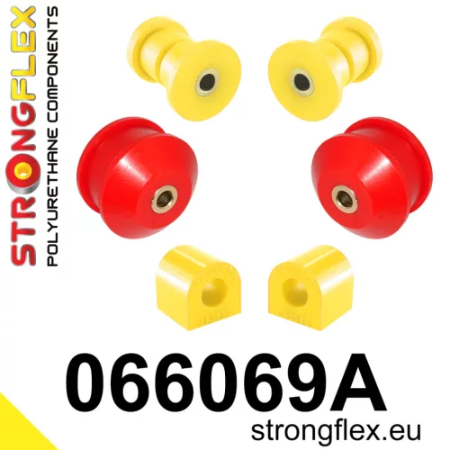066069A: Front suspension bush kit SPORT 17mm Yellow
