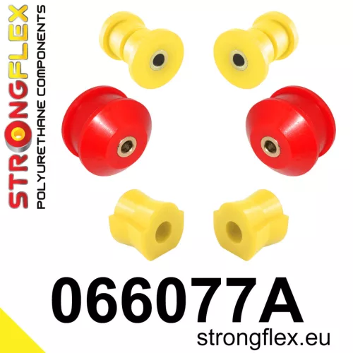 066077A: Front suspension bush kit SPORT 21mm Yellow