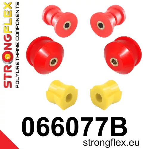 066077B: Front suspension bush kit Custom Red