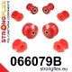 066079B: Front suspension bush kit 24mm Red