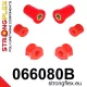 066080B: Front suspension bush kit Custom Black