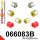 066083B: Rear suspension bush kit