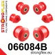 066084B: Front suspension bush kit 24mm Black
