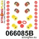 066085B: Full suspension bush kit Black