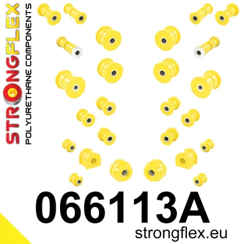 066113A: Full suspension bush kit SPORT 23mm Yellow