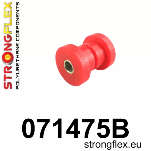 071475B: Front wishbone front bush - bolt 14mm Red