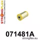 071481A: Rear inner lower arm bush SPORT Yellow