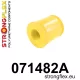 071482A: Front wishbone rear bush 63,5mm SPORT Black