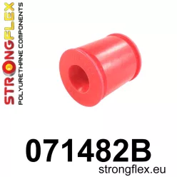 071482B: Front wishbone rear bush 63,5mm Red