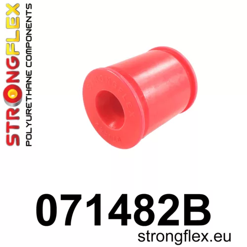 071482B: Front wishbone rear bush 63,5mm Red
