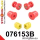 076153B: Front suspension bush kit 22mm 071465 - 12mm 071463 Black