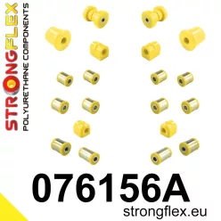   076156A: Full suspension bush kit SPORT 21mm 18mm 071465 - 12mm 071463 Black